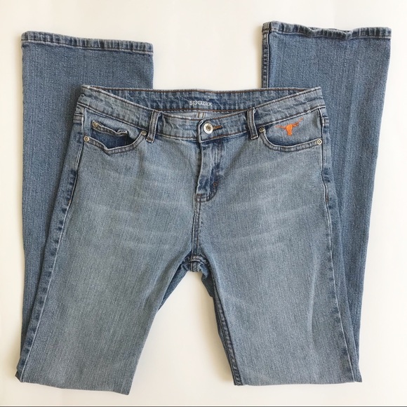 Spaztix Denim - University of Texas Longhorns Jeans Bootcut Size 10